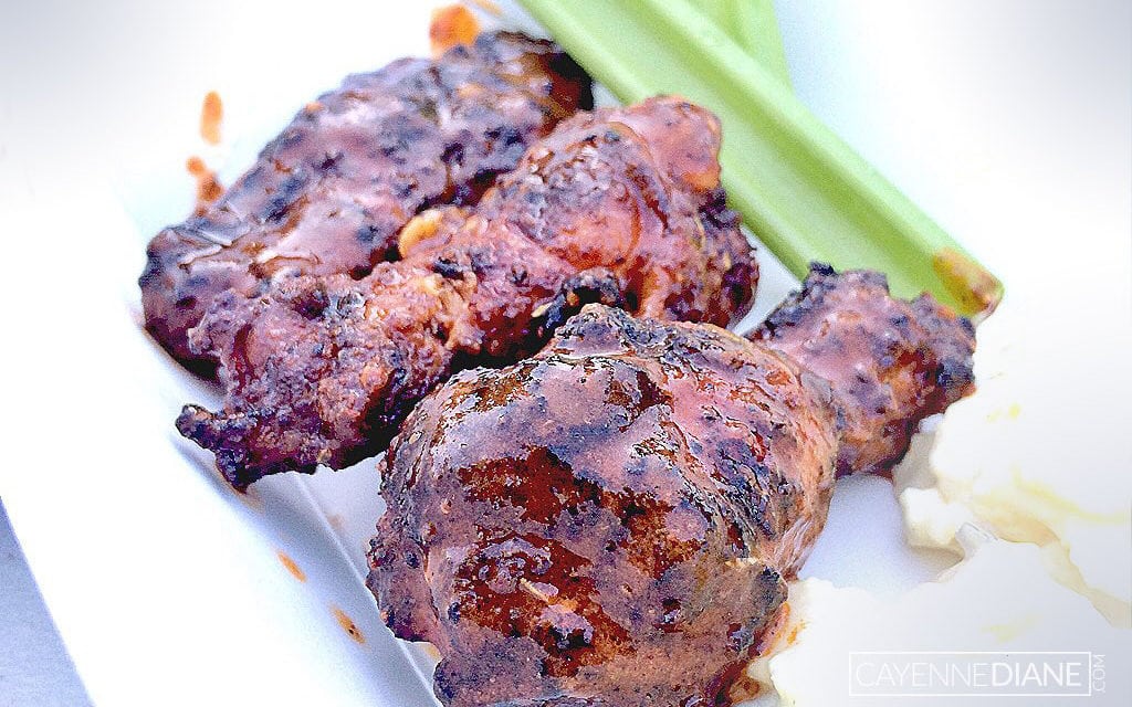 The Best Grilled Hot Wings Ever