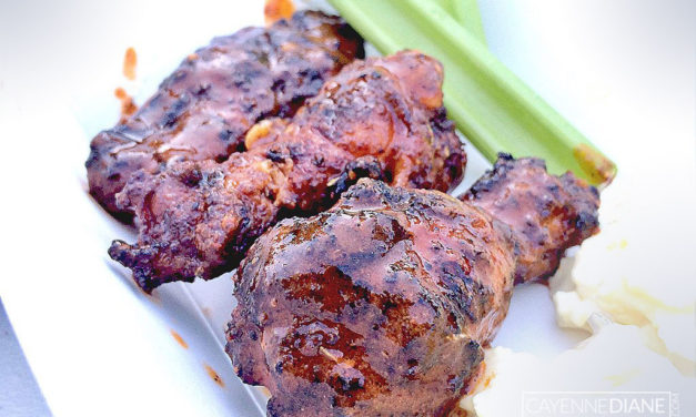 The Best Grilled Hot Wings Ever