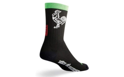 Black Sriracha Crew Socks