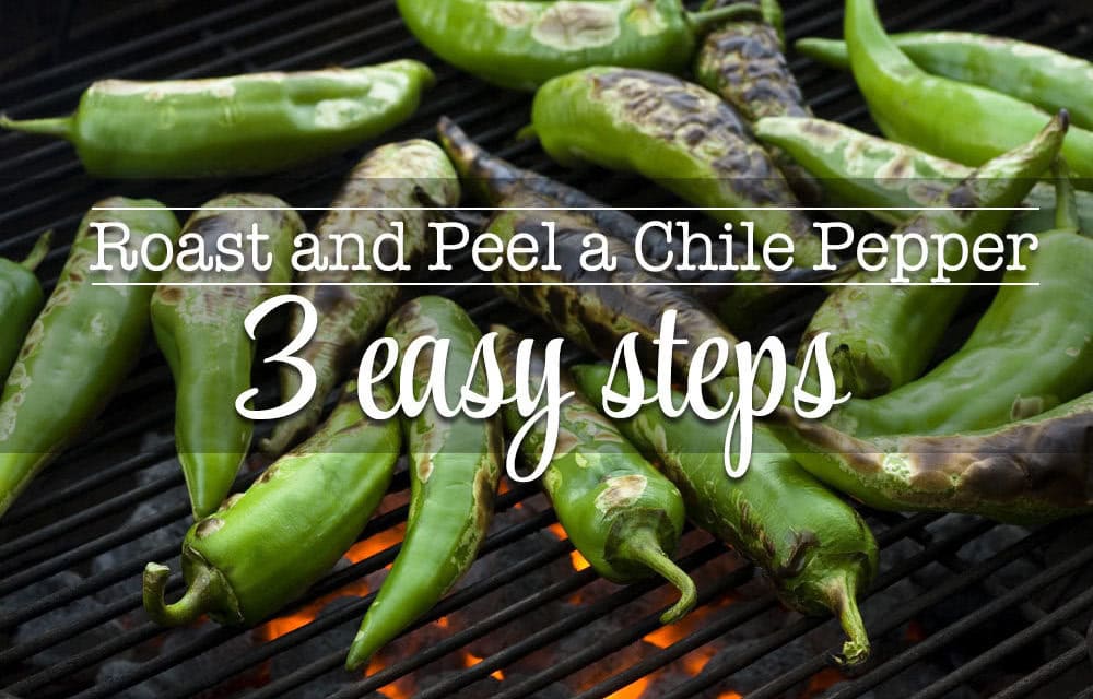 Roast and Peel a Chile Pepper in Three Simple Steps