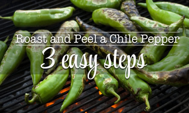 Roast and Peel a Chile Pepper in Three Simple Steps