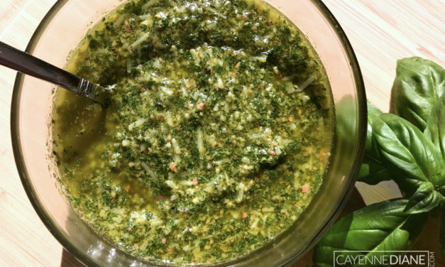 Spicy Basil Pesto