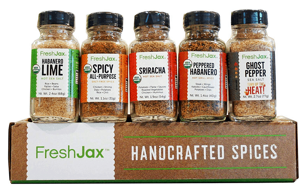 FreshJax Hot & Spicy Seasonings Gift Set