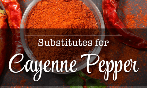 Substitutes For Cayenne Pepper