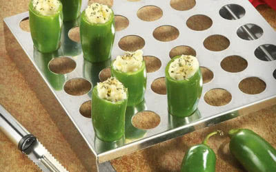 36-Hole Jalapeno Rack with Corer