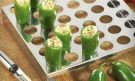 36-Hole Jalapeno Rack with Corer