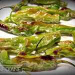 Roasted Shishito Peppers in Sesame Oil